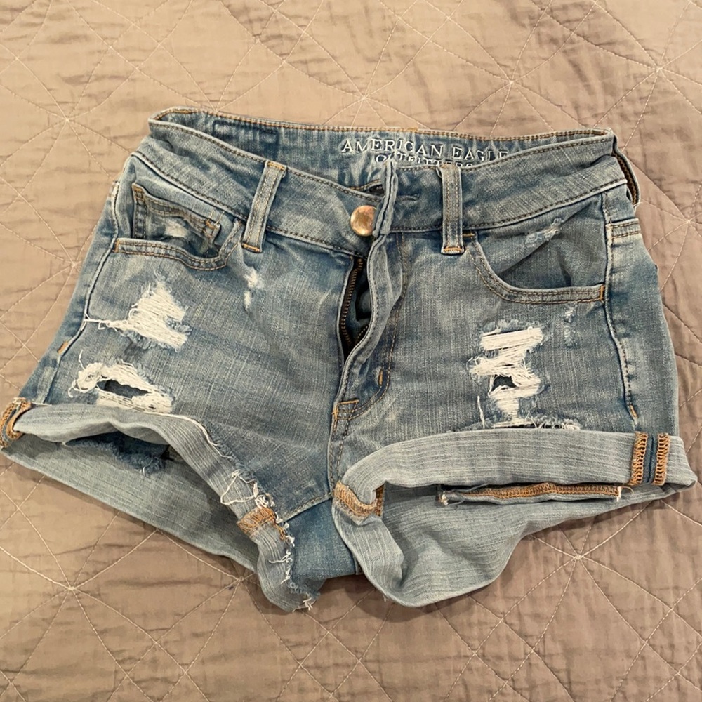 American Eagle Hi-Rise Shorts Size 0
